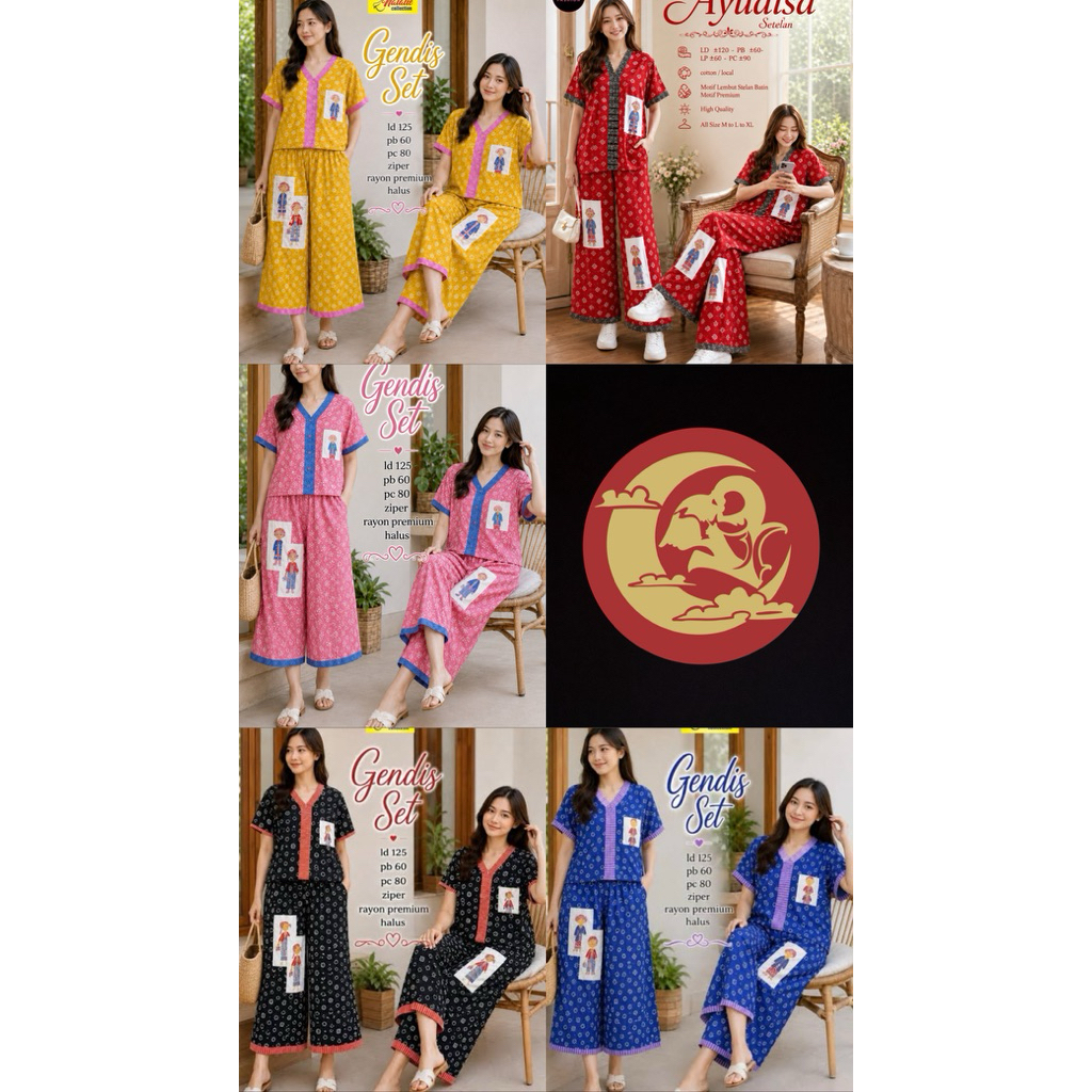 BATIK PENDAWA | SETELAN JESSA PREMIUM | BAHAN ADEM NYAMAN | SETELAN MURAH | BATIK MURAH JOGJA