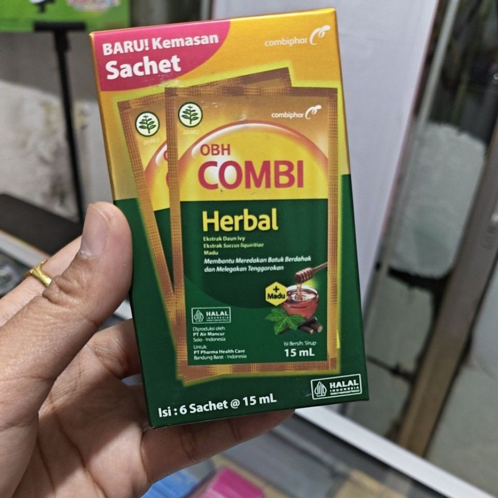 OBH COMBI HERBAL SACHET isi 6 Sachet