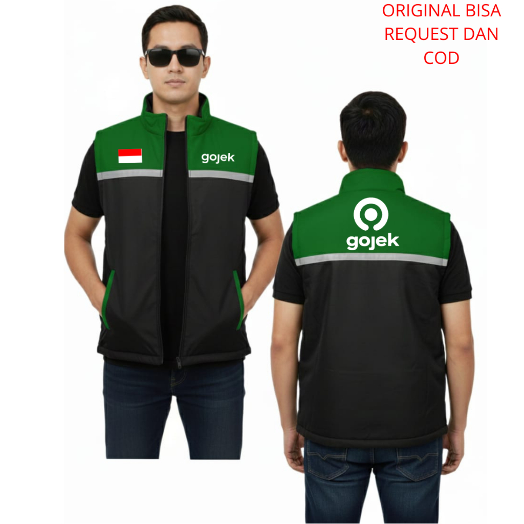 Rompi Gojek Driver Anti Air Waterproof -  Rompi Gojek Driver Scotlight