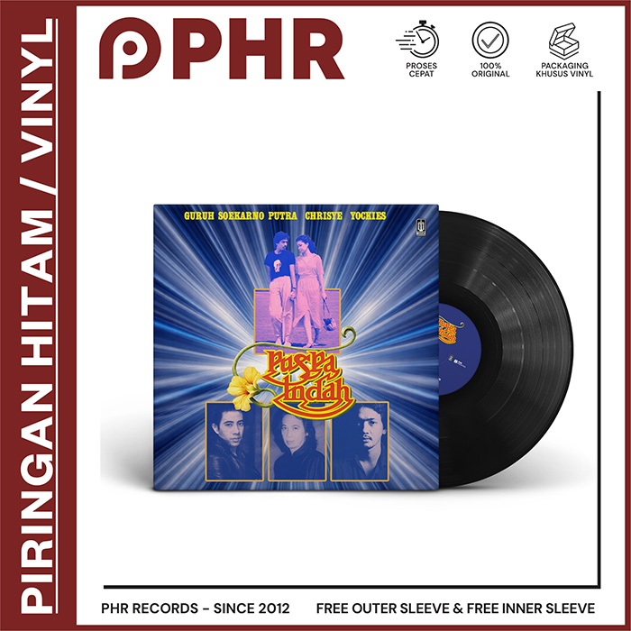 Vinyl CHRISYE - Puspa Indah [Piringan Hitam/LP/PH]