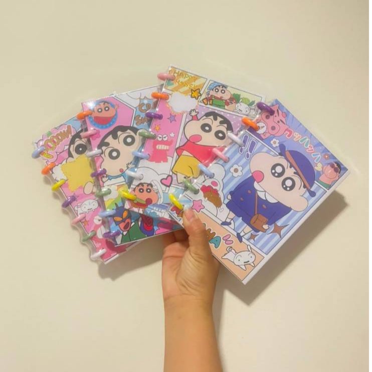 BUKU AGENDA RING BESAR SHINCHAN BUKU AGENDA BERGAMBAR BUKU AGENDA KEKINIAN BUKU AGENDA UNIK BUKU AGE