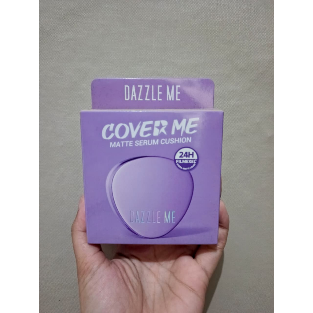 DAZZLE ME Cover Me Matte Serum Cushion SPF50 Shade N03 Honey