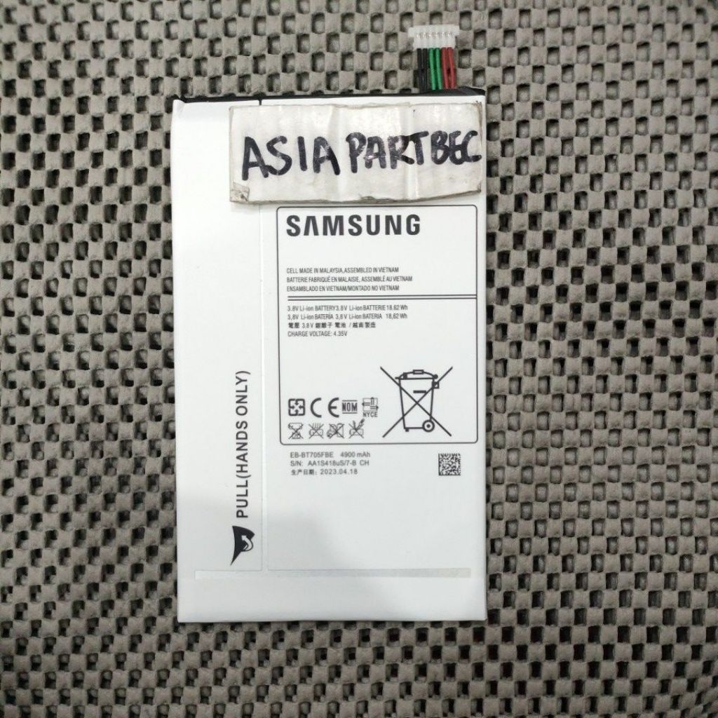 BAT TAB SM S3 8.0 TIPE SM-T310, SM-T311,SM-T315  EB -BT705FBE / TAB SM S 8.4 TIPE SM-T700, T701, T70