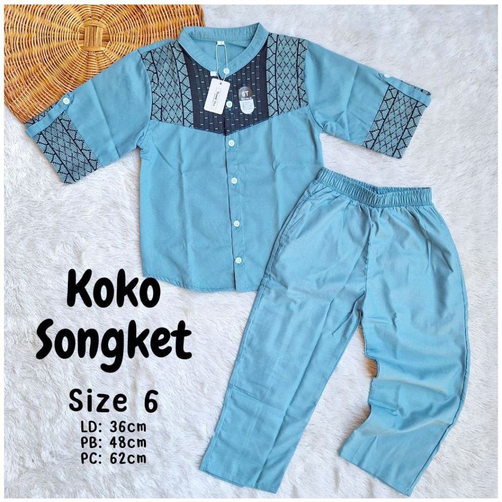 SET KOKO SONGKET EDITION BLOOMS. ID