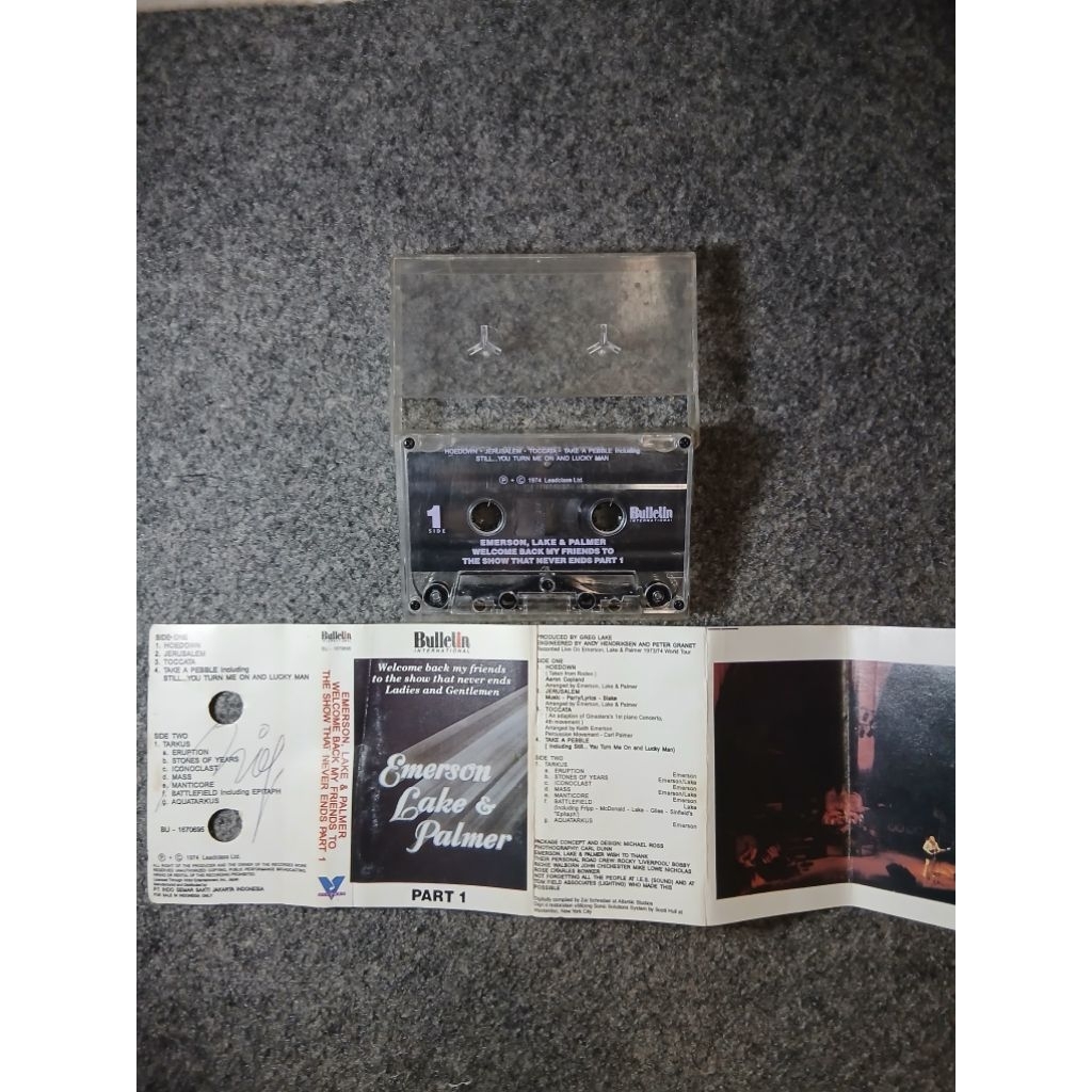 Kaset Emerson Lake and Palmer