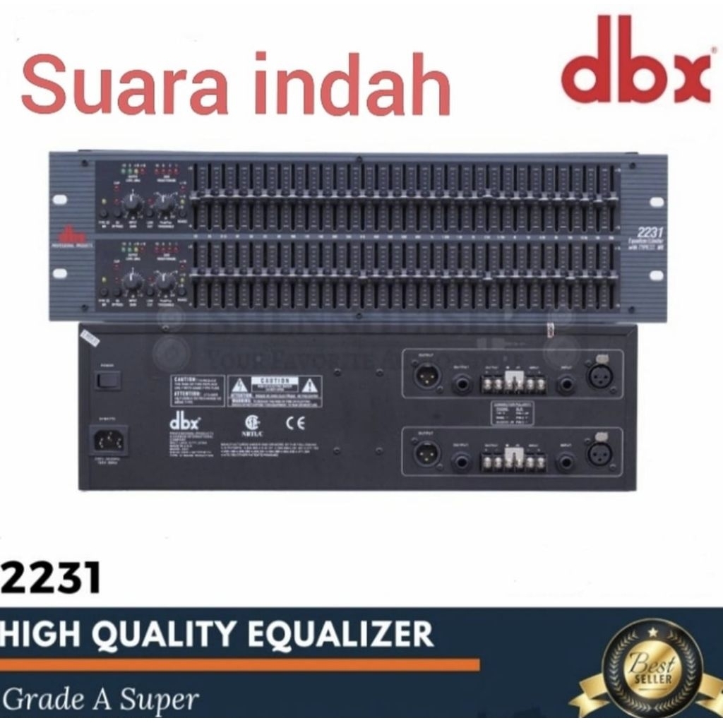 EQUALIZER DBX 2231 /DBX 2231