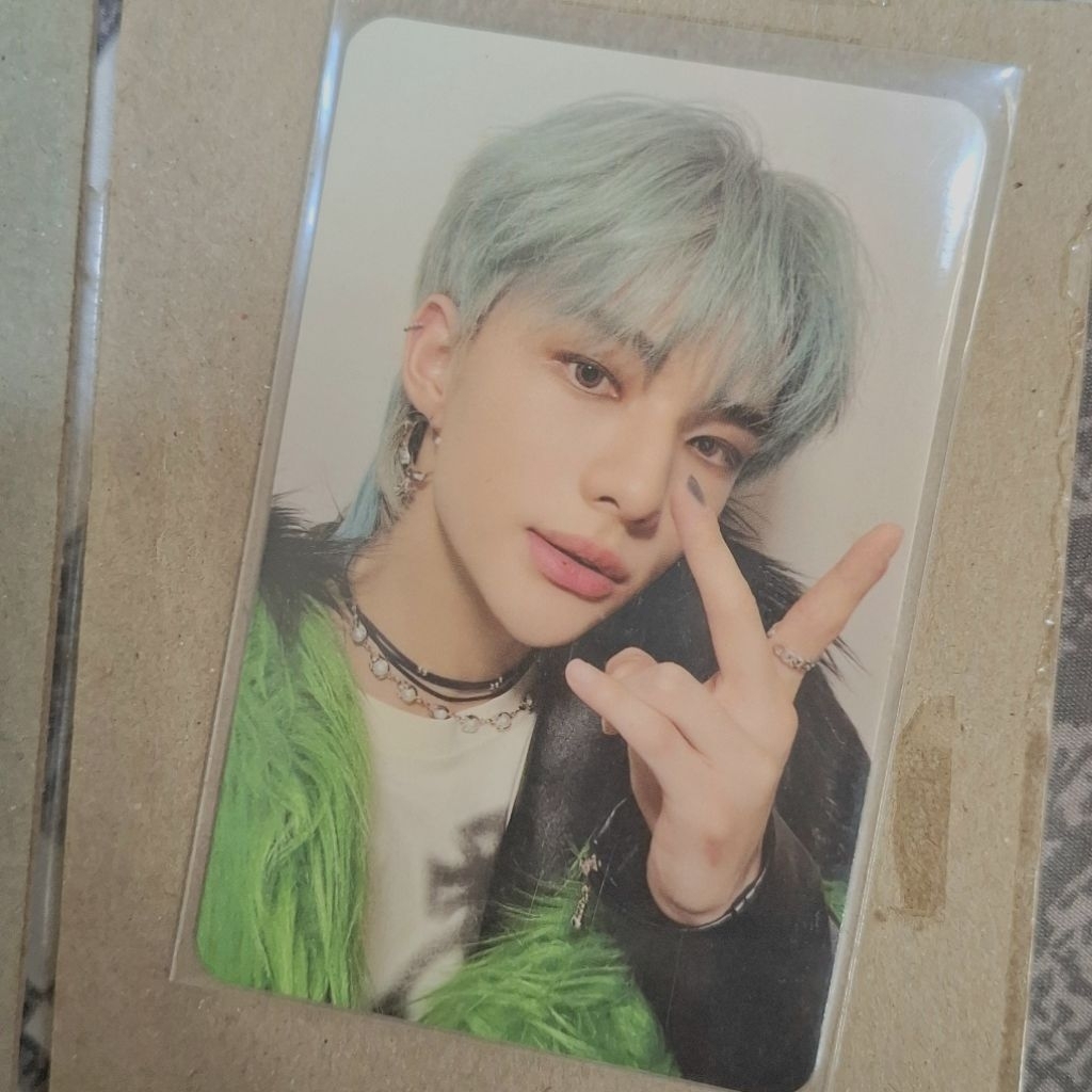 photocard pc hyunjin ds 5 start | stray kids double sided 5 star