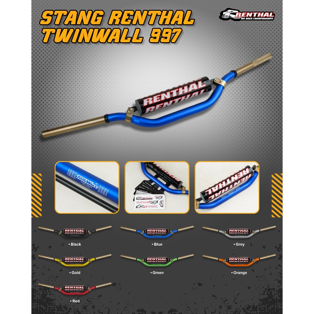 Stang Renthal Twinwall 997 High / Stang Renthal 997 Original