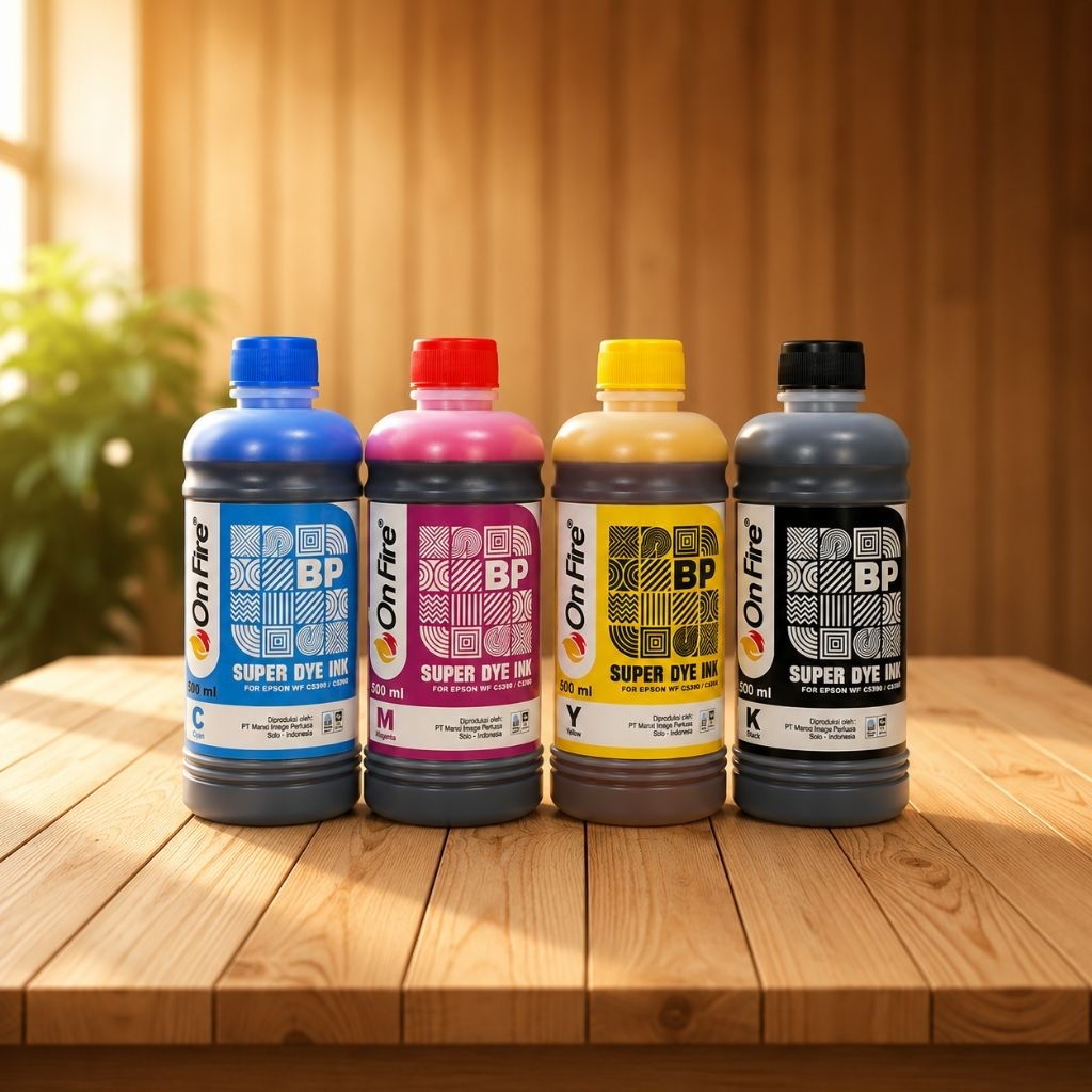 Tinta Onfire Dye BP 1L 500ml - Tinta WFC 5390 5890 Onfire Dye 1L 500ml