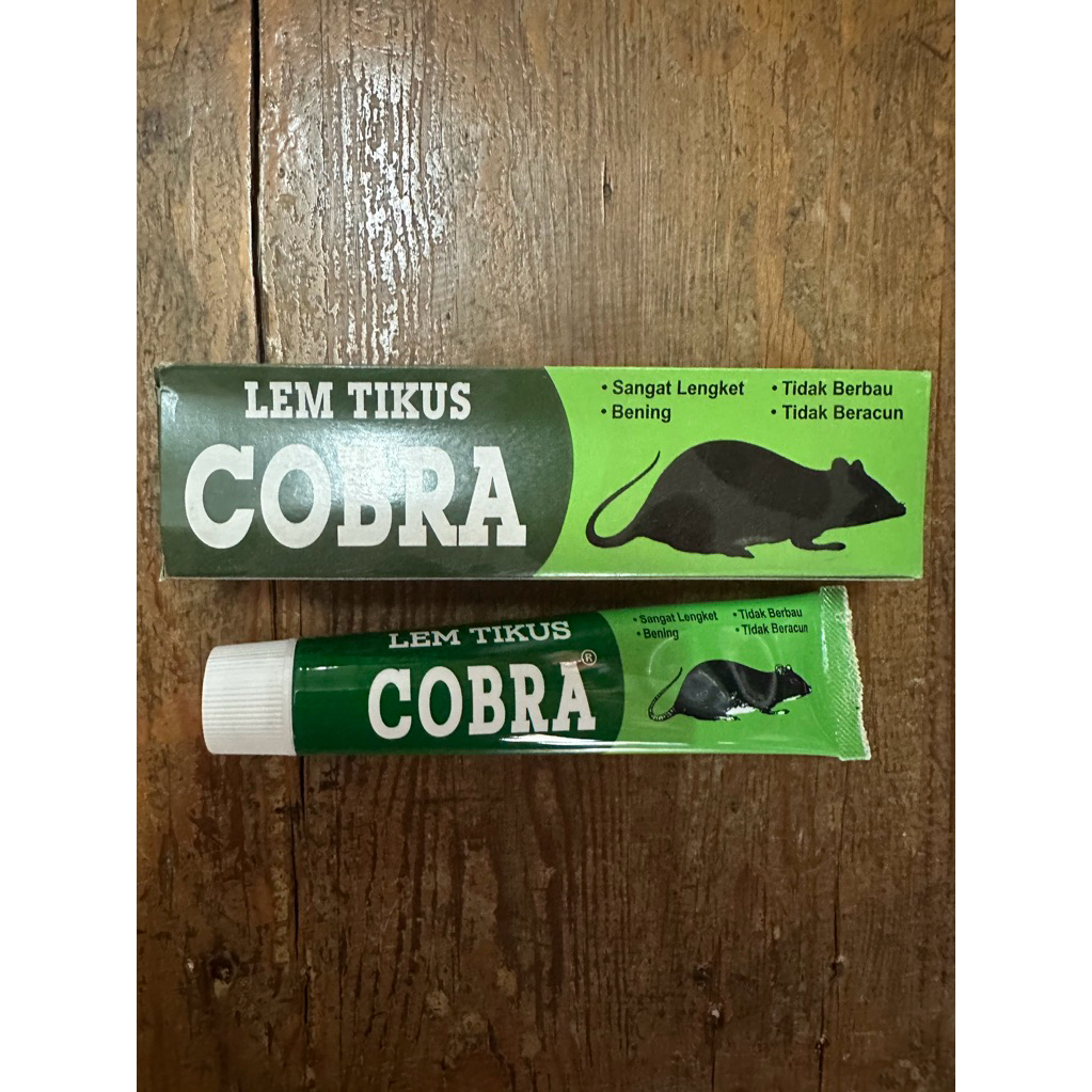 Lem Tikus / Jebakan Tikus / Cobra / Lem Tikus Cobra Super Lengket