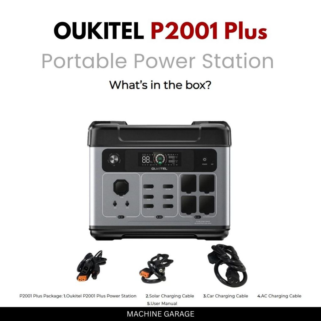 OUKITEL P2001 Plus Portable Power Station