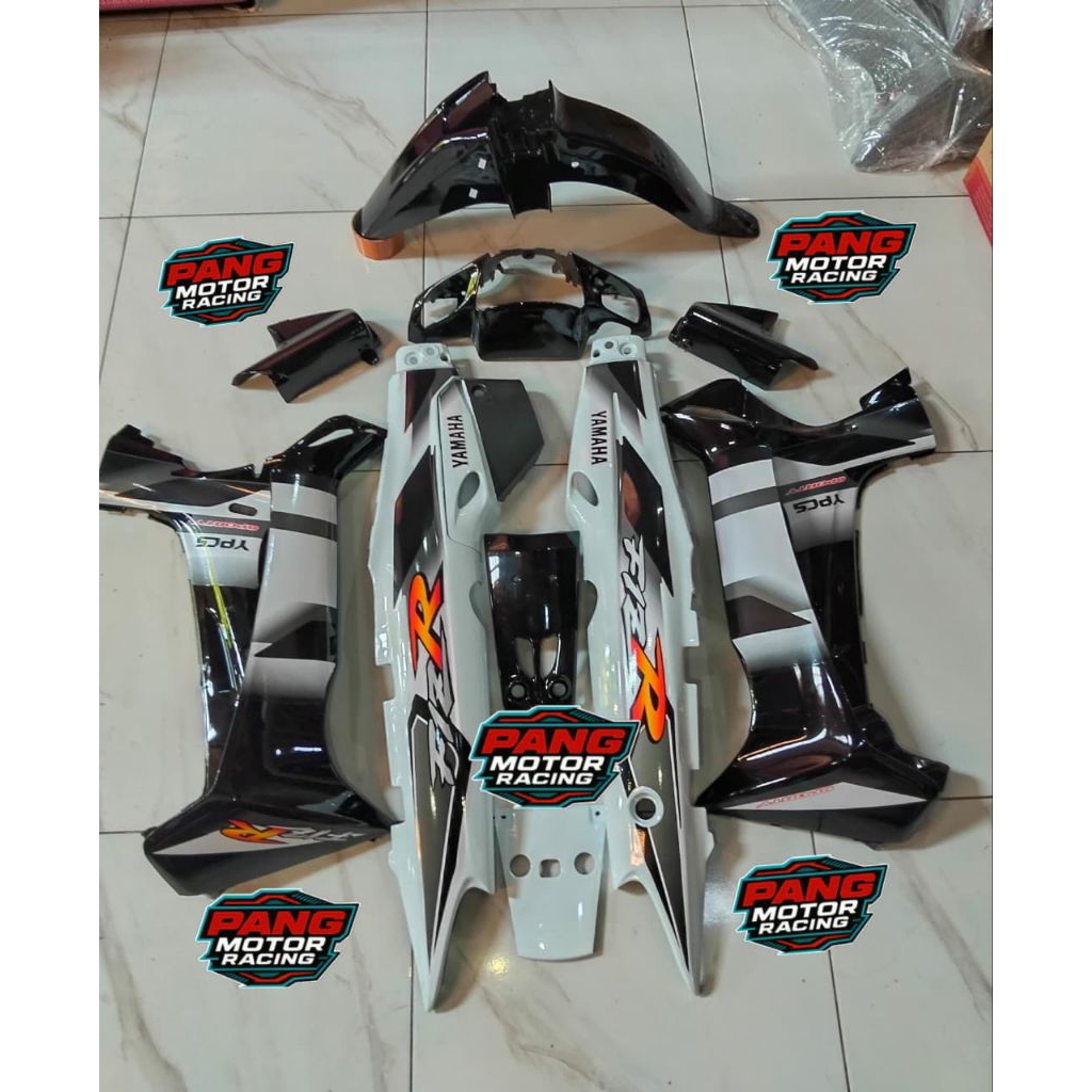 Body set fiz r Ardath Hitam Putih 2001 Bodi fulset Ardath hitam Putih