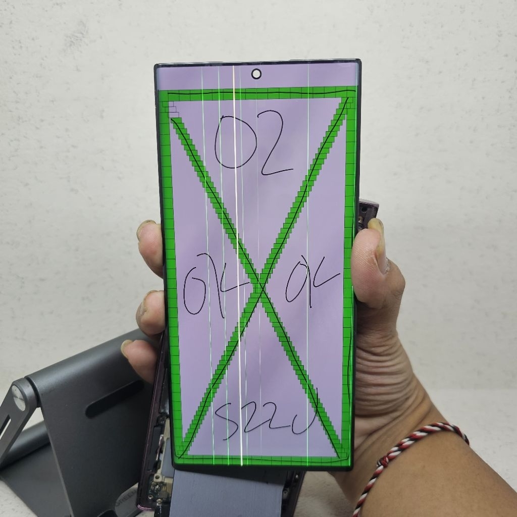 LCD Samsung  S22 Ultra Original Sein Copotan