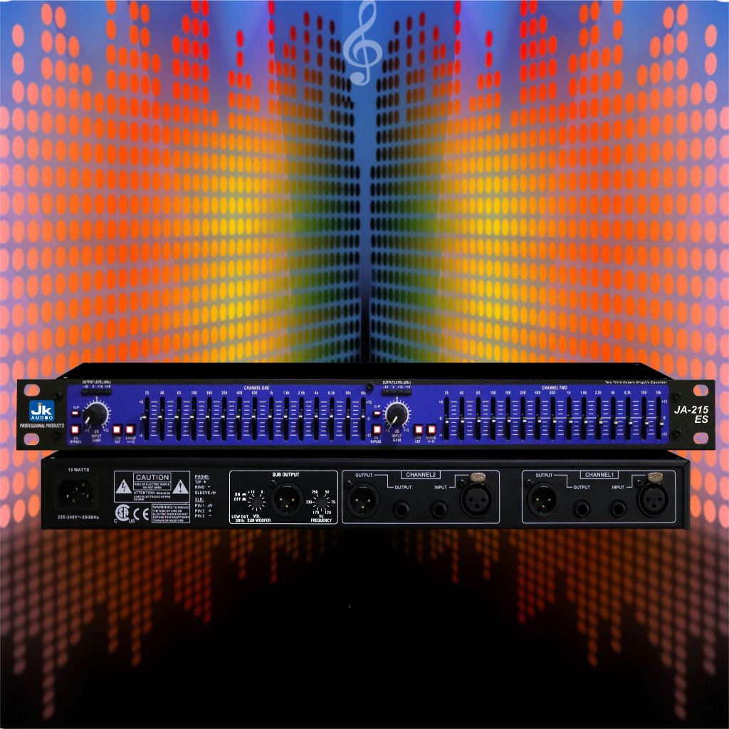 Equalizer 215 ES JK audio JA 215ES + SUB