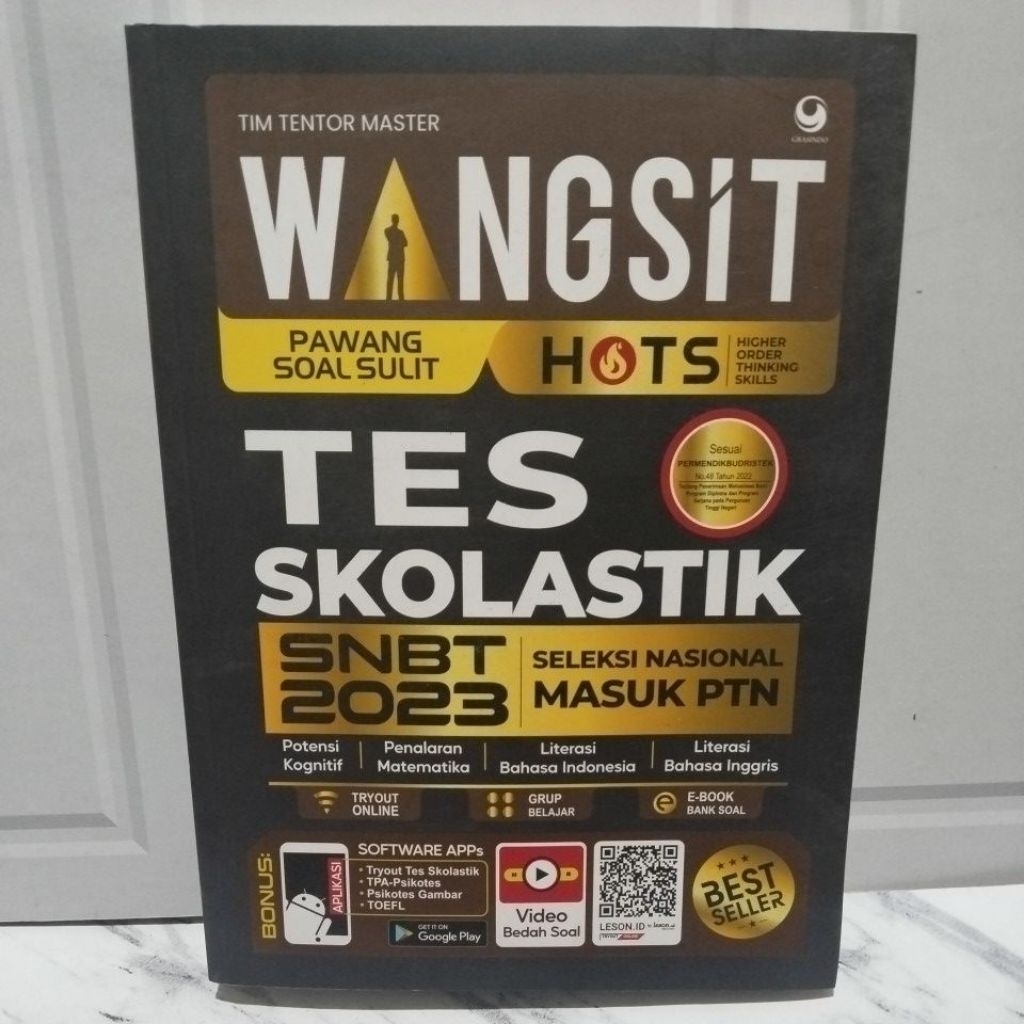 WANGSIT TES SKOLASTIK SNBT 2023