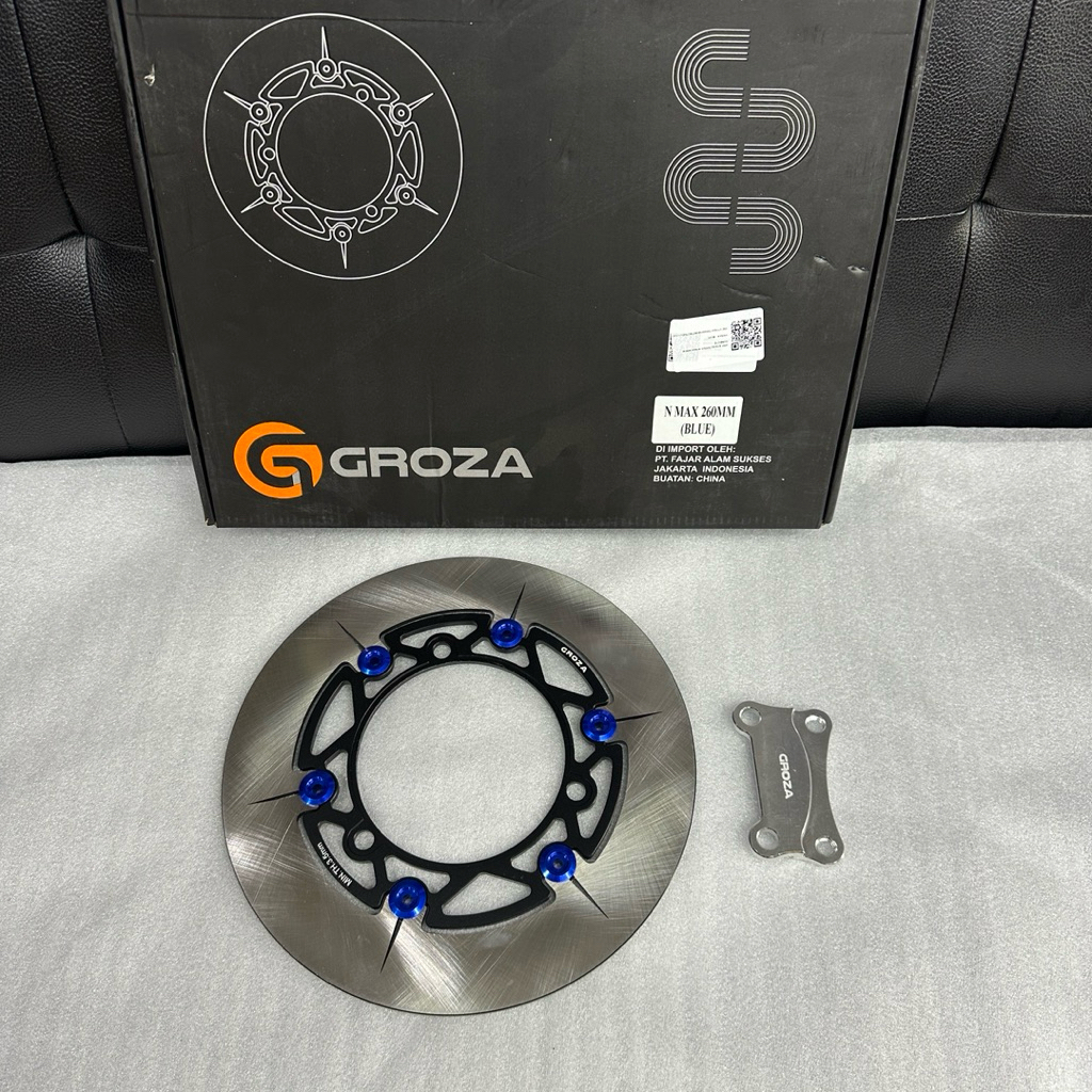 Groza Piringan Cakram Disk Brake Floating 260mm Nmax Aerox ORIGINAL