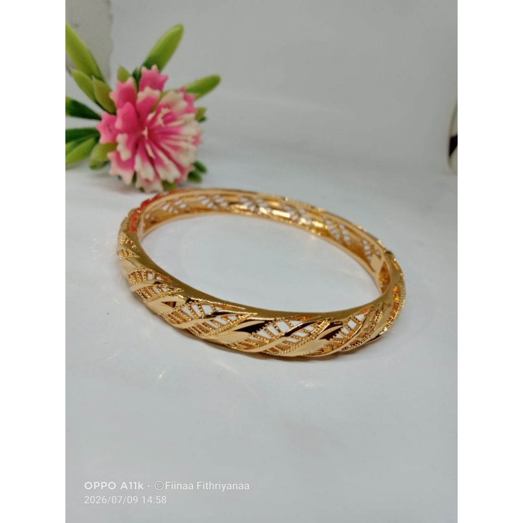 Gelang Bangle Dubai Gelang Dewasa Kekinian Gelang Titanium