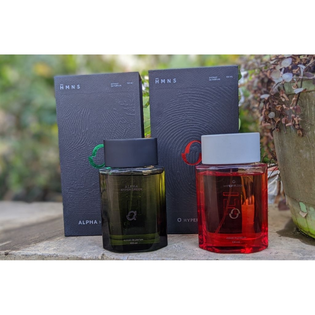 [Preloved] Parfum HMNS ALPHA hyper Green,FARHAMTON dll