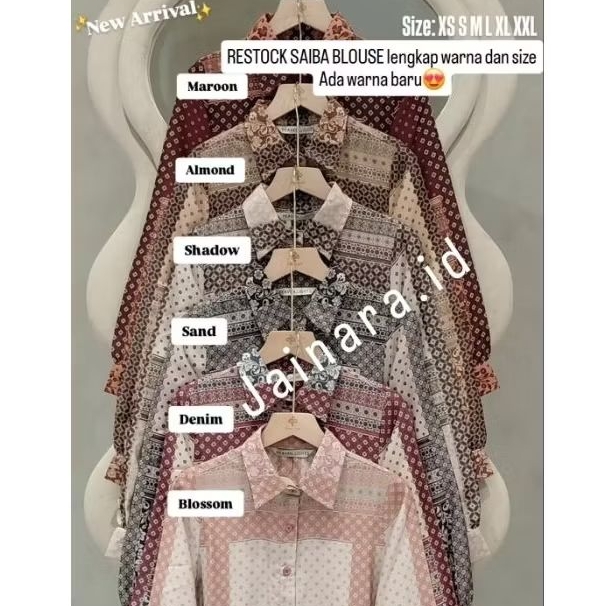 Saiba Blouse Heaven Lights / Jastip Heaven Lights / Blouse Heaven Lights