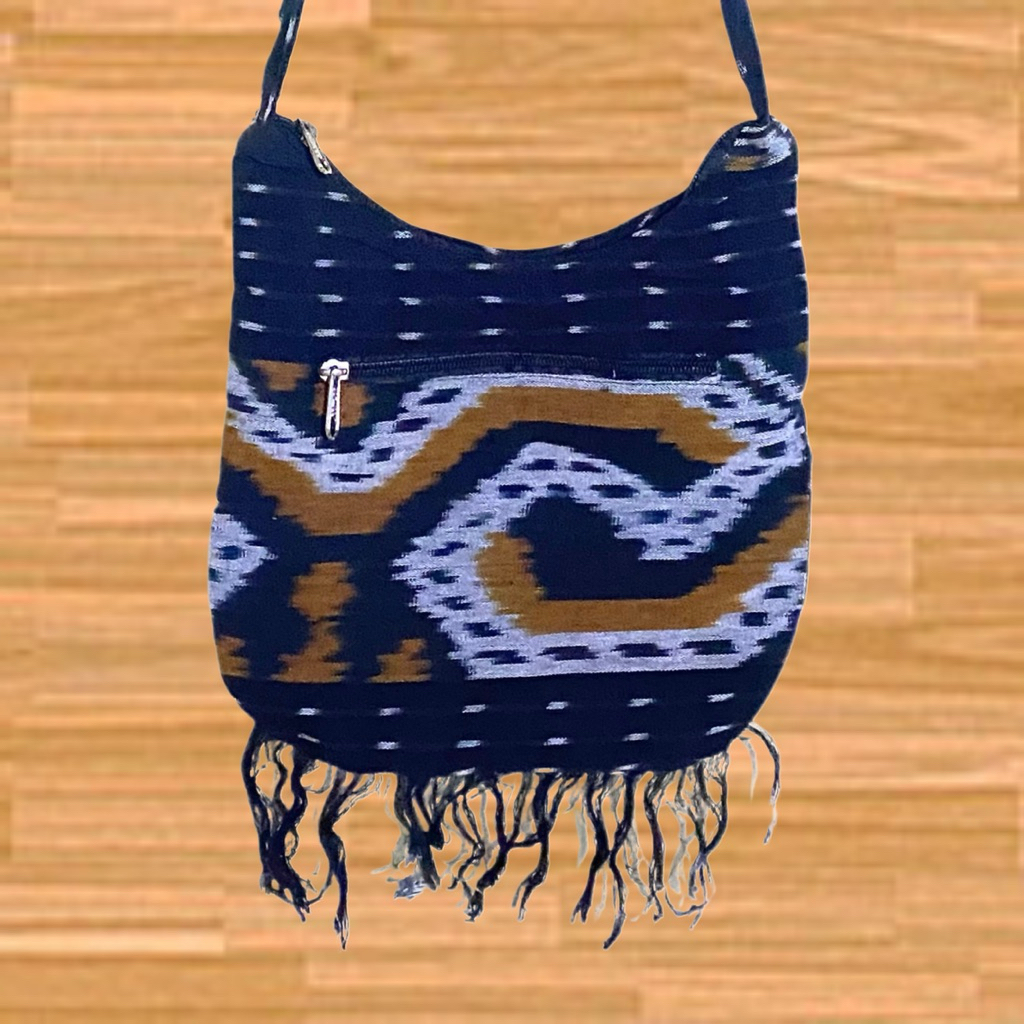 Tas Selempang Kecil Tas Tenun Etnik Tas Tenun Motif Toraja