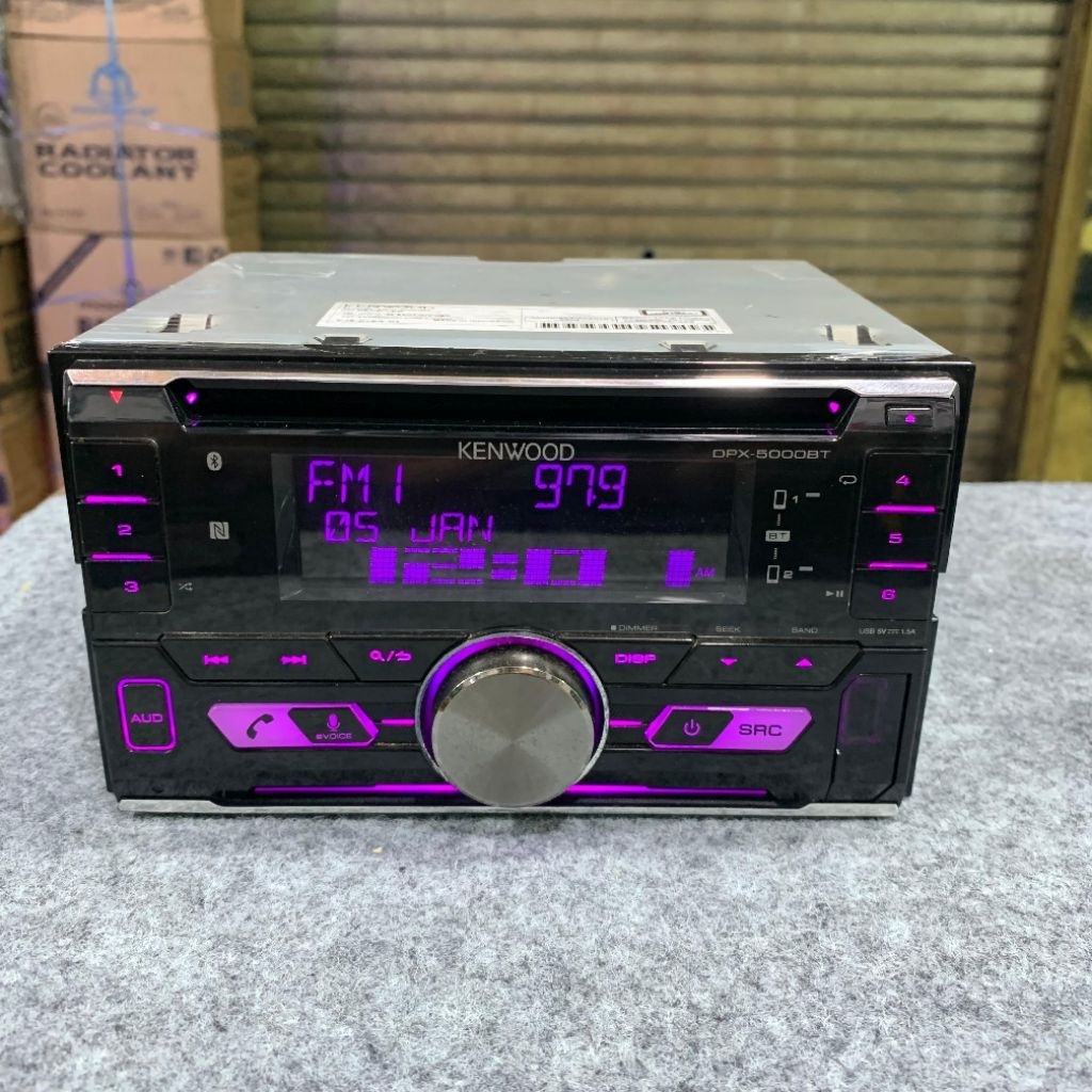 Head Unit Kenwood DPX5000BT RADIO CD MP3 USB AUX BLUETOOTH Suara Jernih & Bass