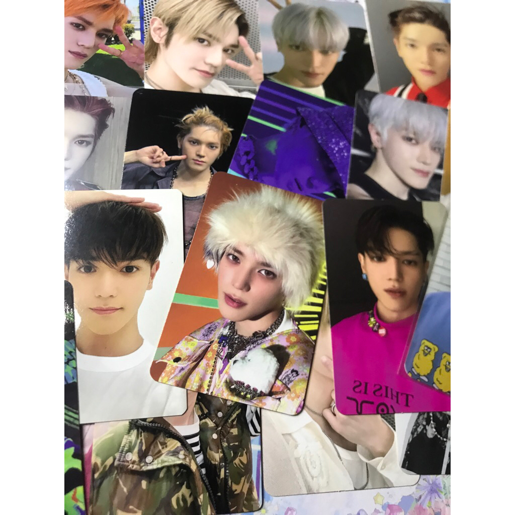 TAEYONG NCT official pc photocard 127 2 baddies ayyo universe photopack ld sticky neozone wtmc home 