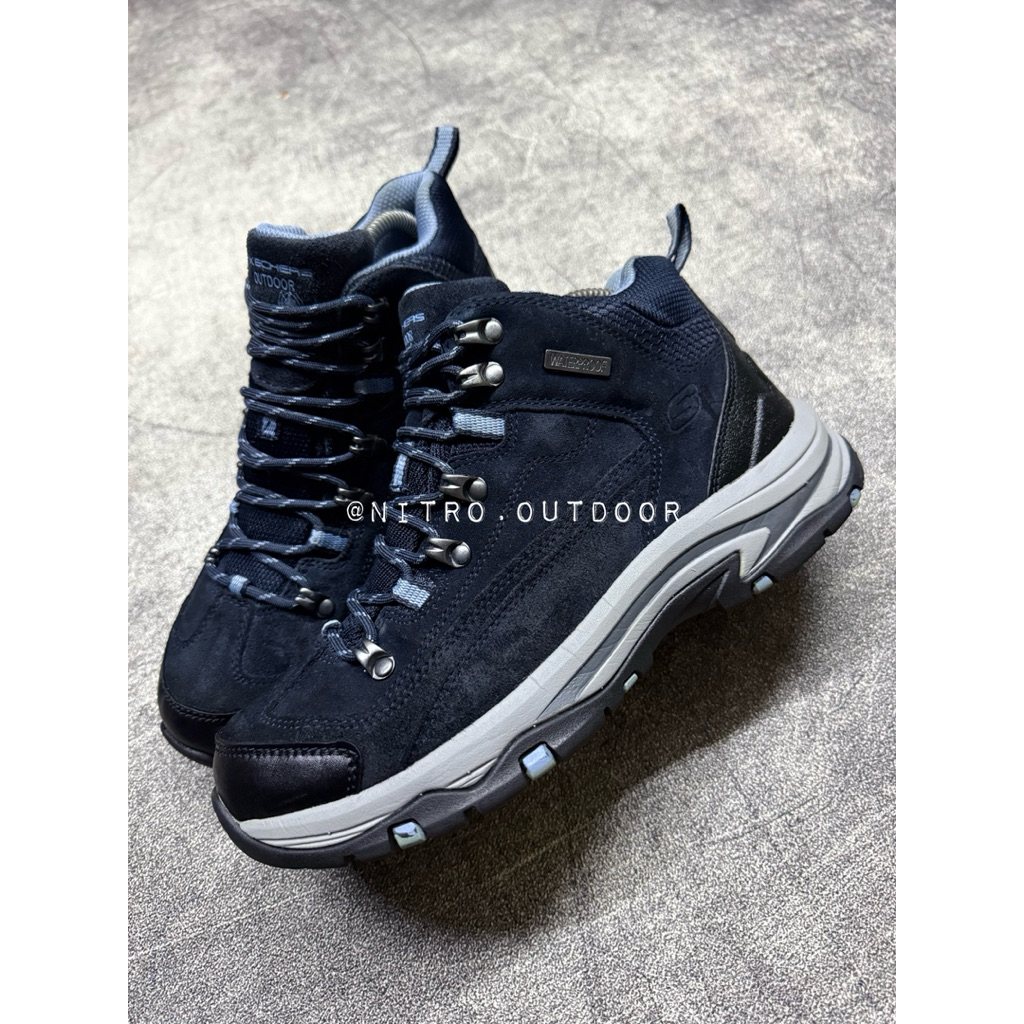 SEPATU HIKING SKECHERS TREGO ALPINE WATERPROOF