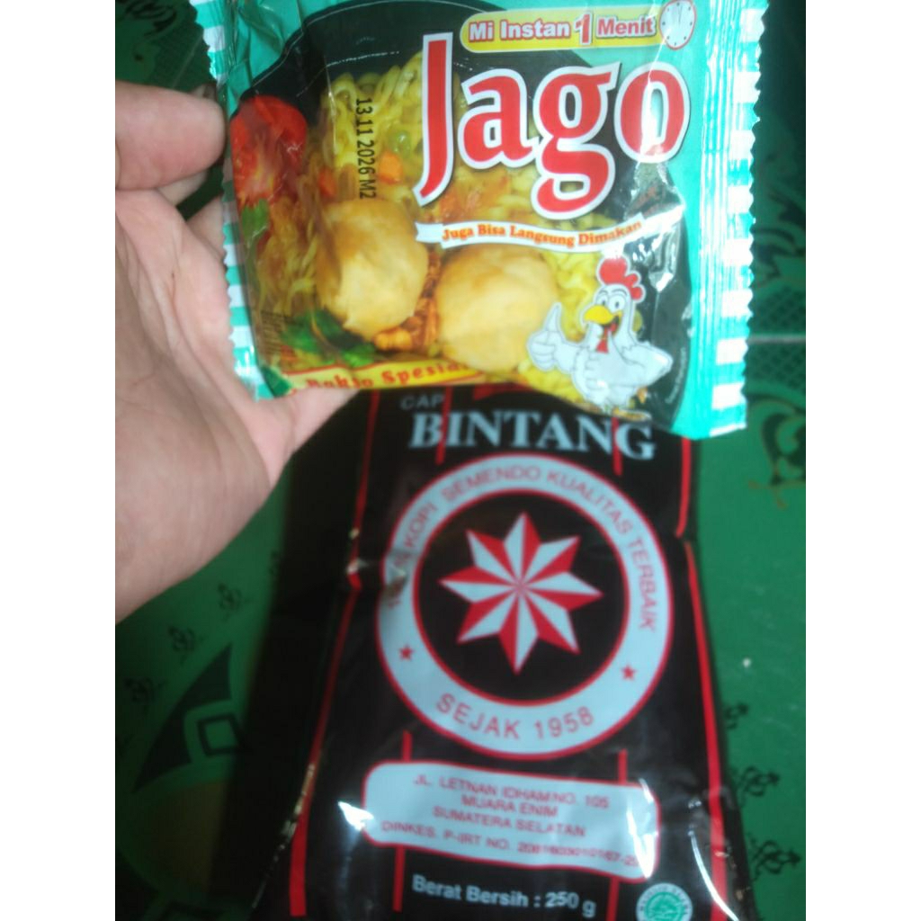 Kopi Bubuk Bintang Asli Semendo Kemasan 250 Gram Gratis 1 Bungkus Mie Jago Rasa Bakso Sapi Di Jamin 