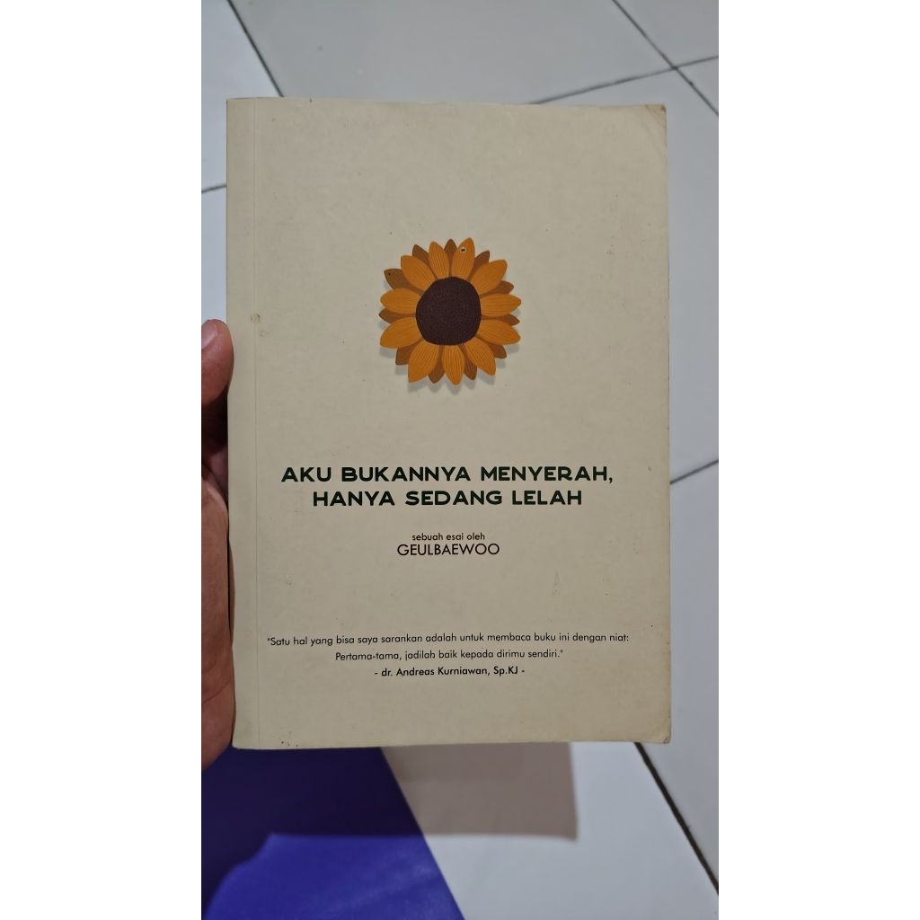 [PRELOVED] GEULBAEWOO - AKU BUKANNYA MENYERAH, HANYA SEDANG LELAH