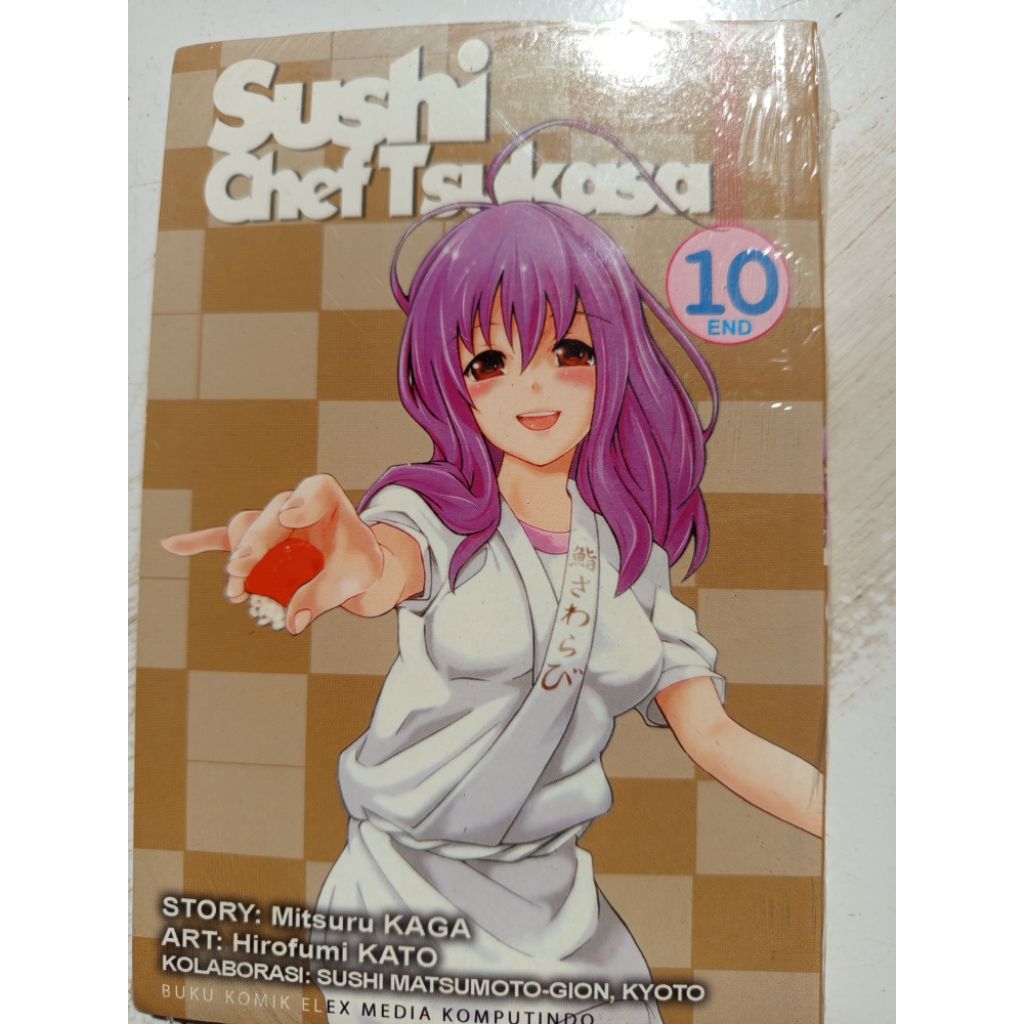 Komik Sushi Chef Tsukasa 10 End Original Segel