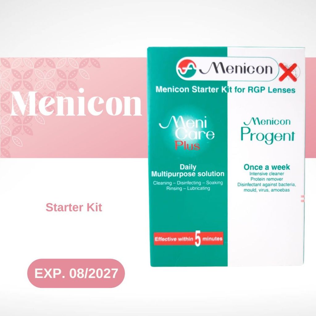 Menicon Stater Kit for RGP Lens Multipurpose Solution