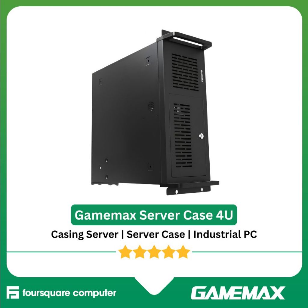 Gamemax Server Case 4U | Casing Server | Server Case | Industrial PC Garansi Resmi