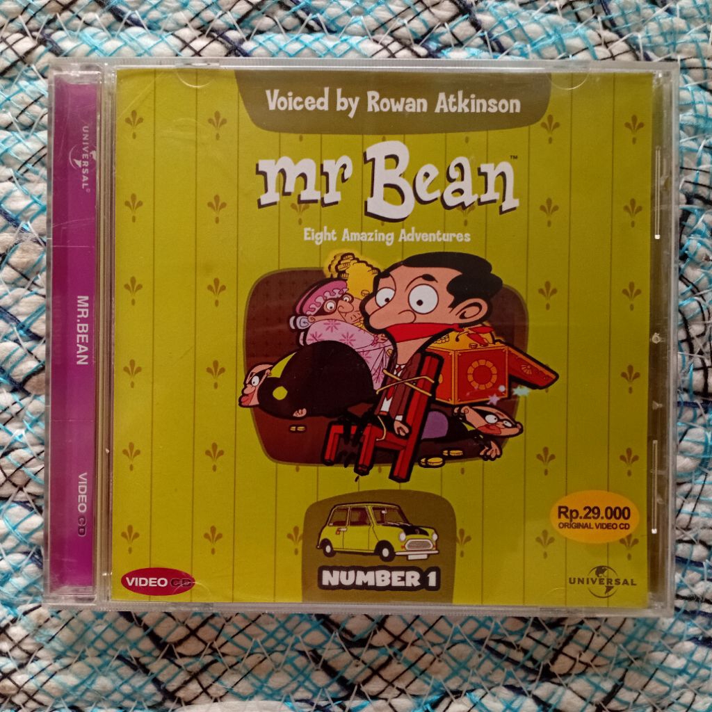 VCD Mr. Bean: The Animated Series Voiced Rowan Atkinson (2004) Teks Indonesia Original Universal Pic