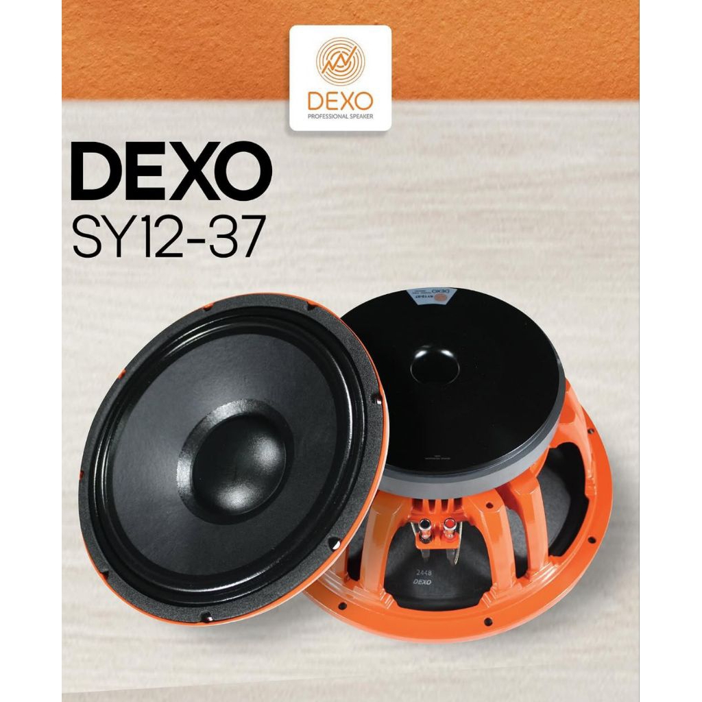 Speaker DEXO SY12-37 Orange | Speaker DEXO 12" Orange SY1237