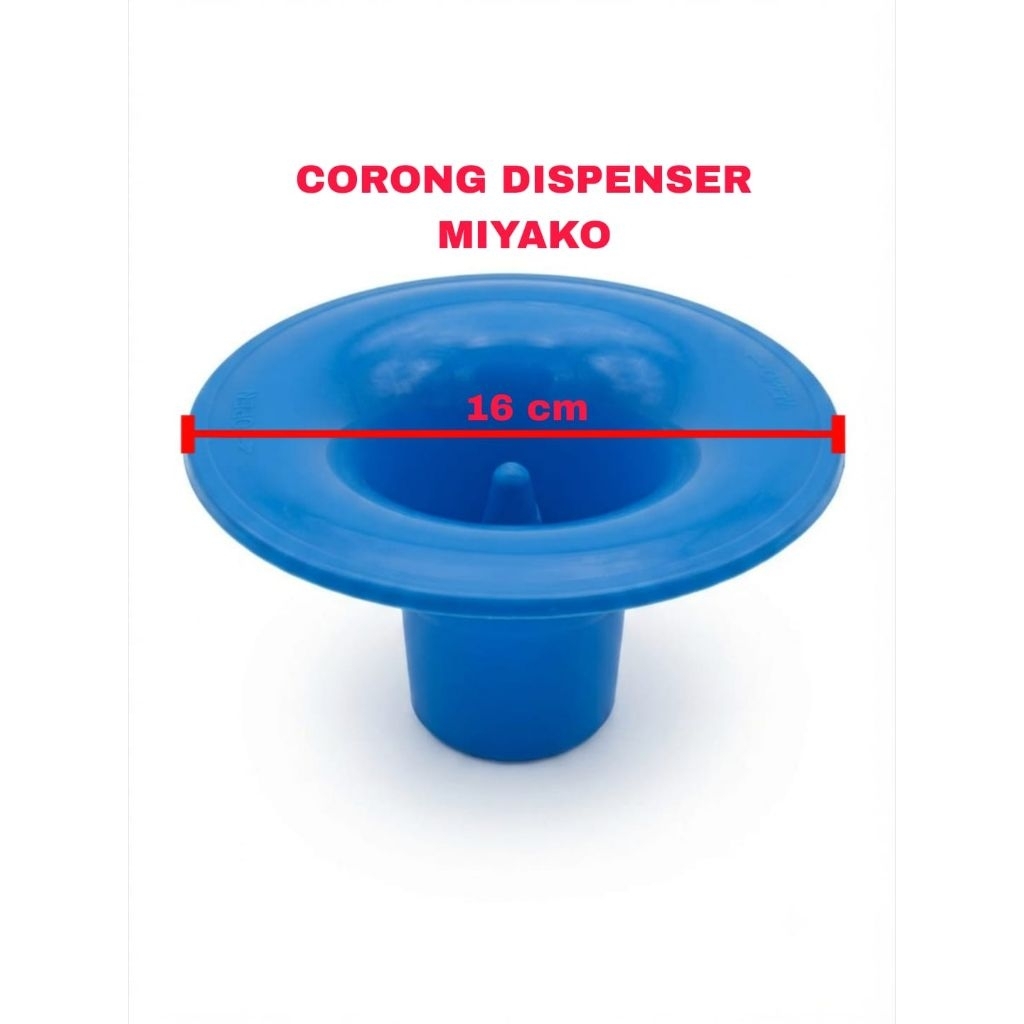 Corong Dispenser Miyako - Puncher Tempat Tutup Dispenser, Desain Ergonomis, Mudah Digunakan, Warna B