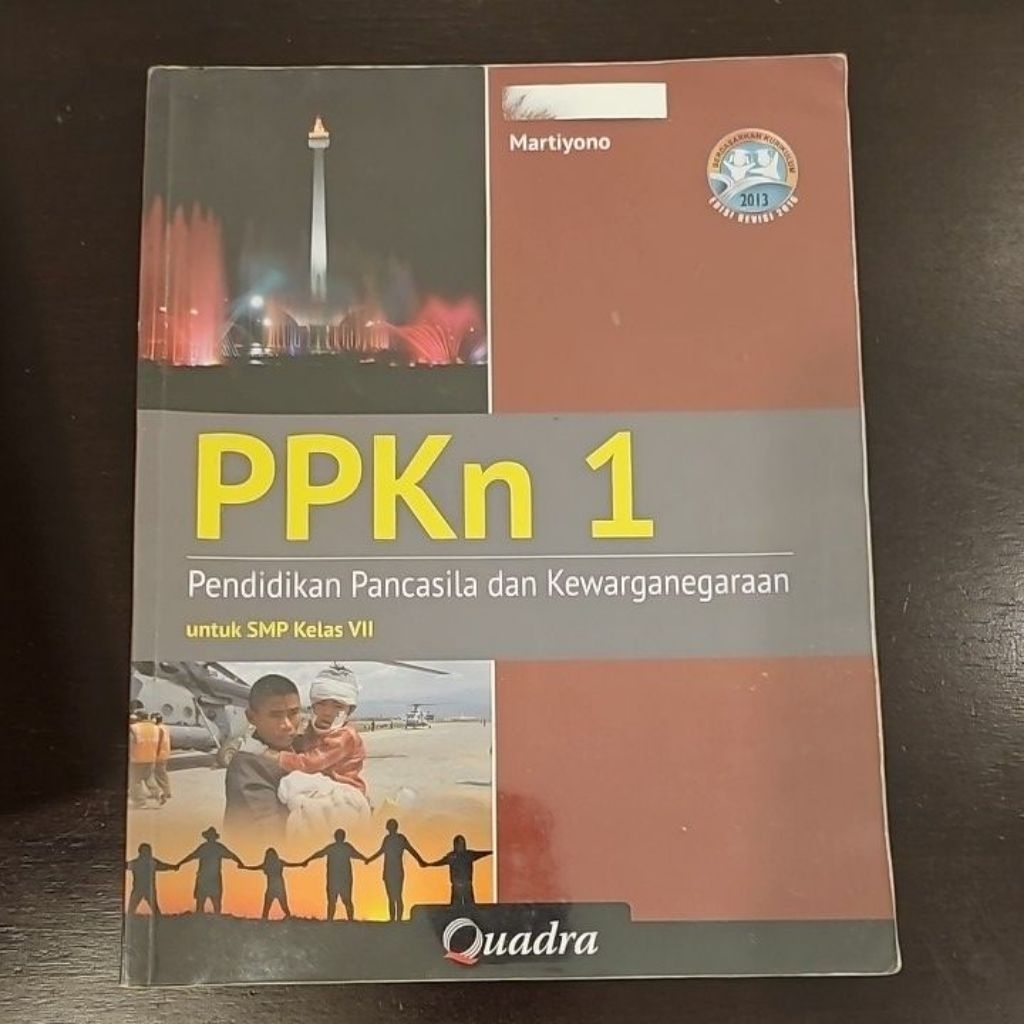 Buku PPKn kelas 7 Quadra