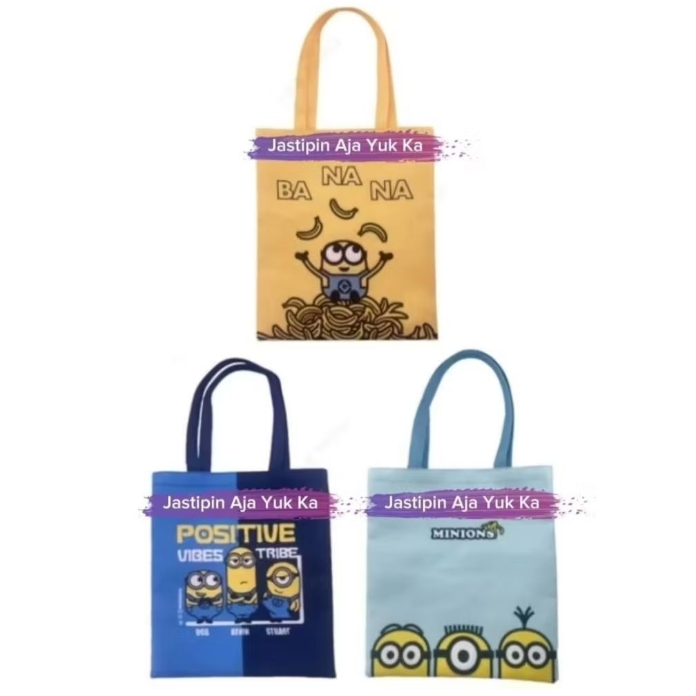 [READY] Tas MINISO - Minions Collection Shopping Bag