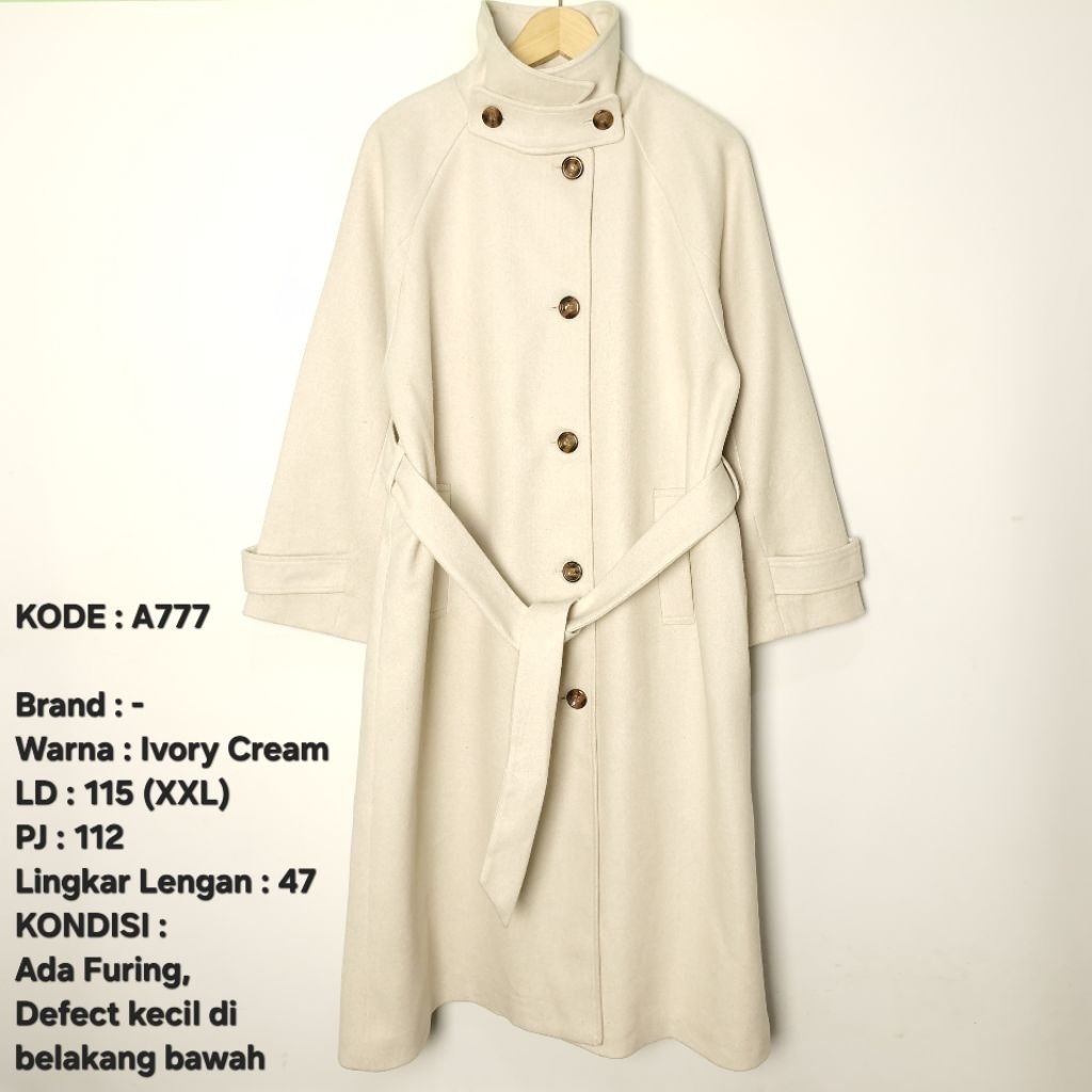 Coat, Long Coat  Musim Dingin Jumbo Big Size Preloved 40