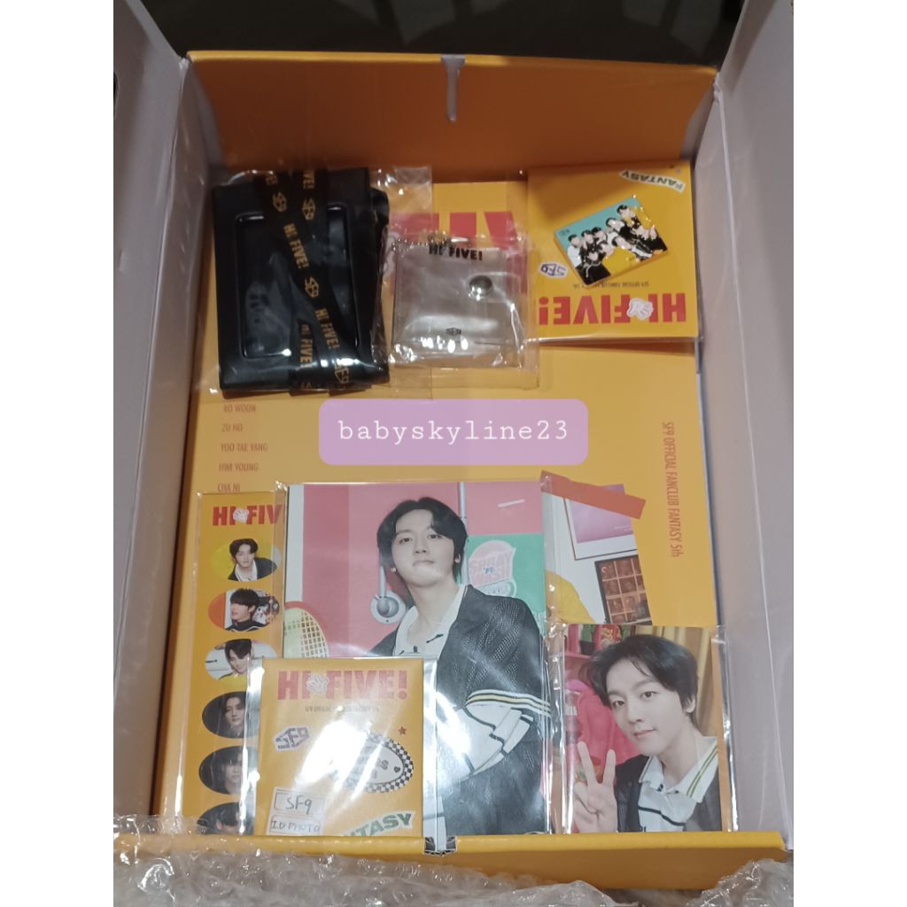 SF9 fankit / Lamitie SF9 / Love Dawn SF9