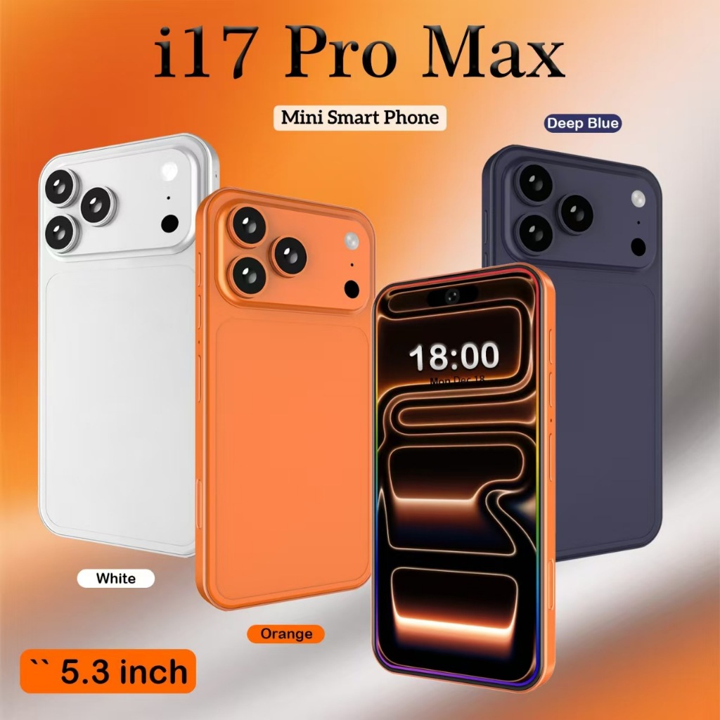 hp I17 Pro Max Android 12 8GB+256GB Mini Smartphone 6.79Inch Mini