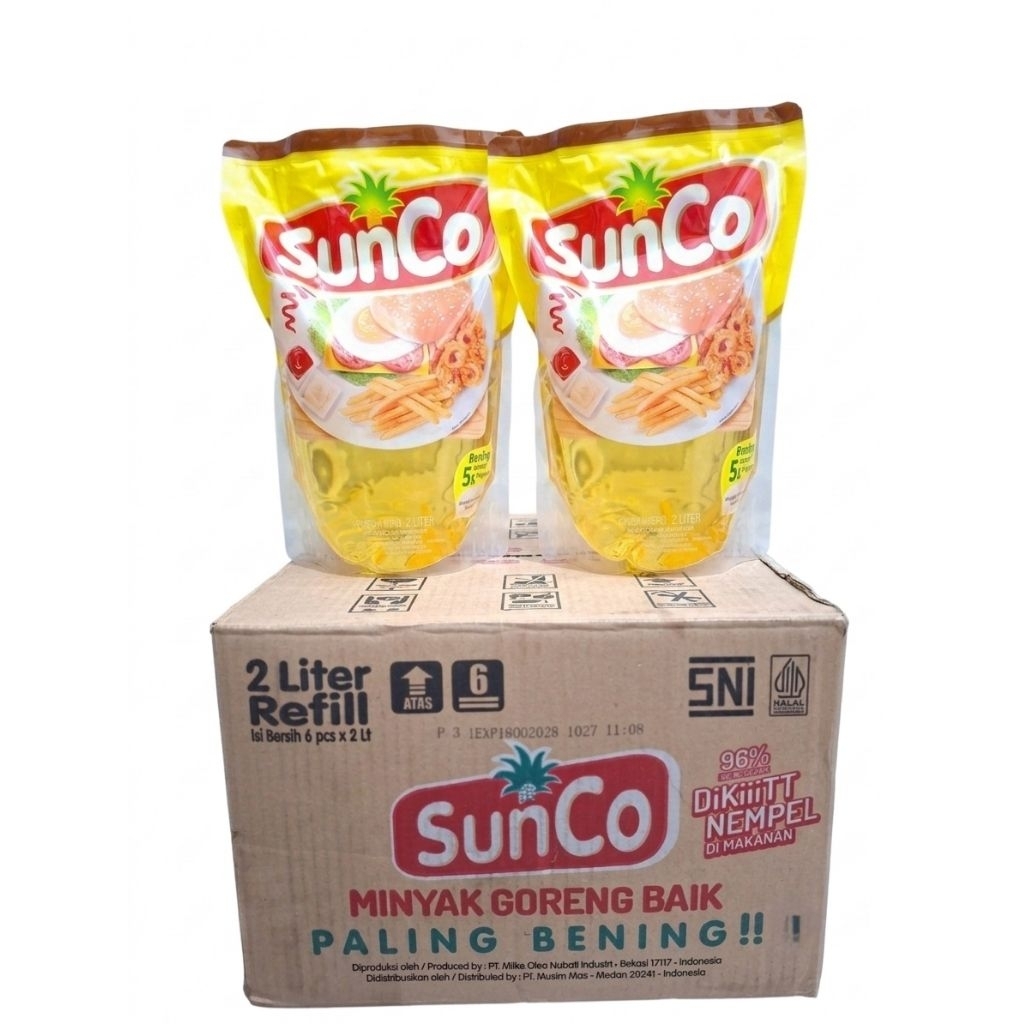 MINYAK GORENG SUNCO 1 DUS 2LT