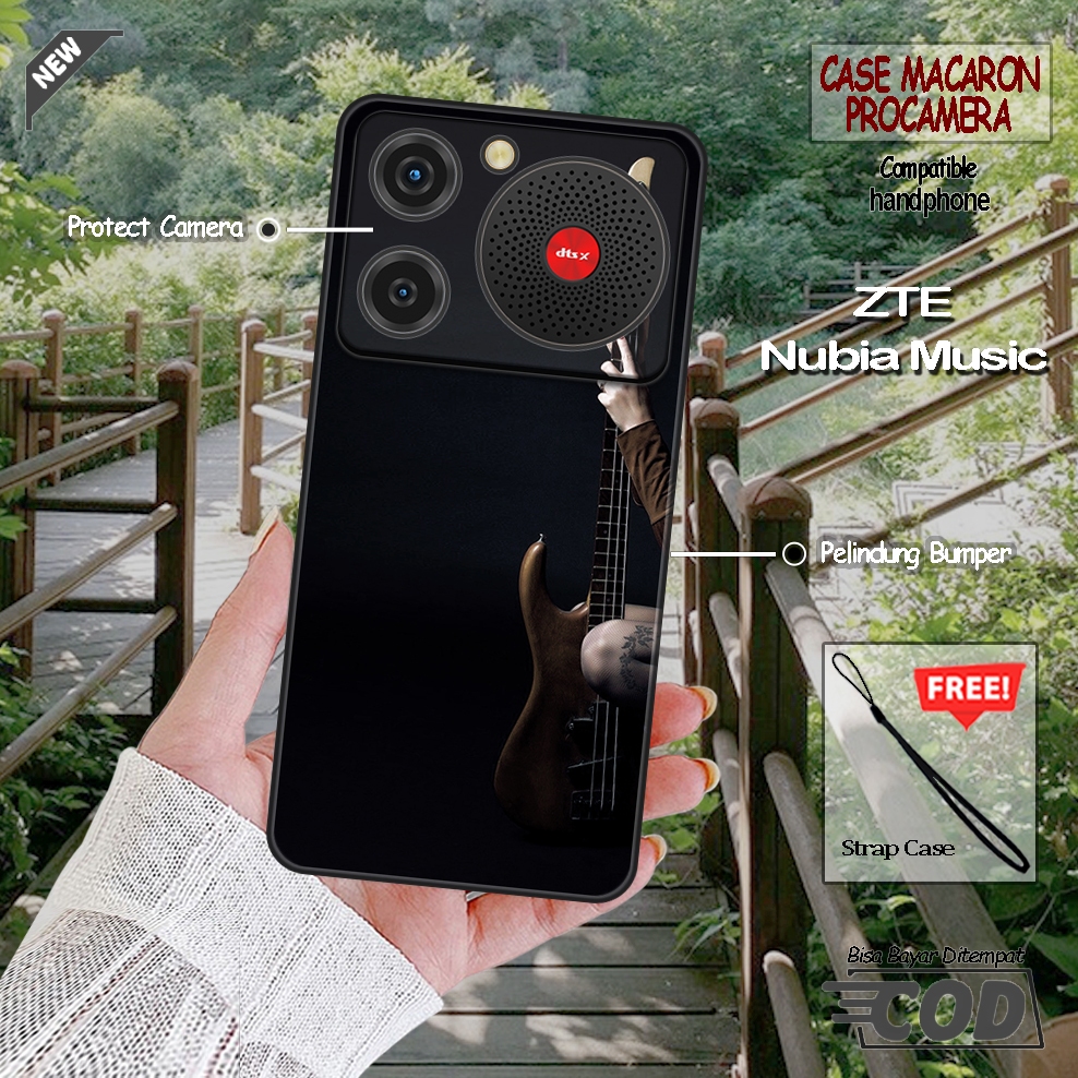 Case ZTE Nubia Music Terbaru - Softcase Macaron Procamera - Casing Silikon Smartphone - CaseMyway
