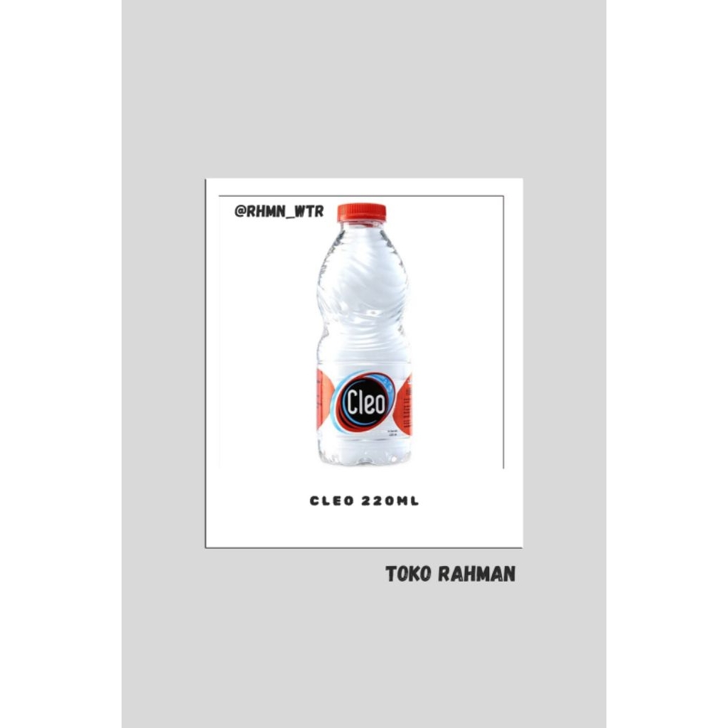 Cleo botol mini 220ml