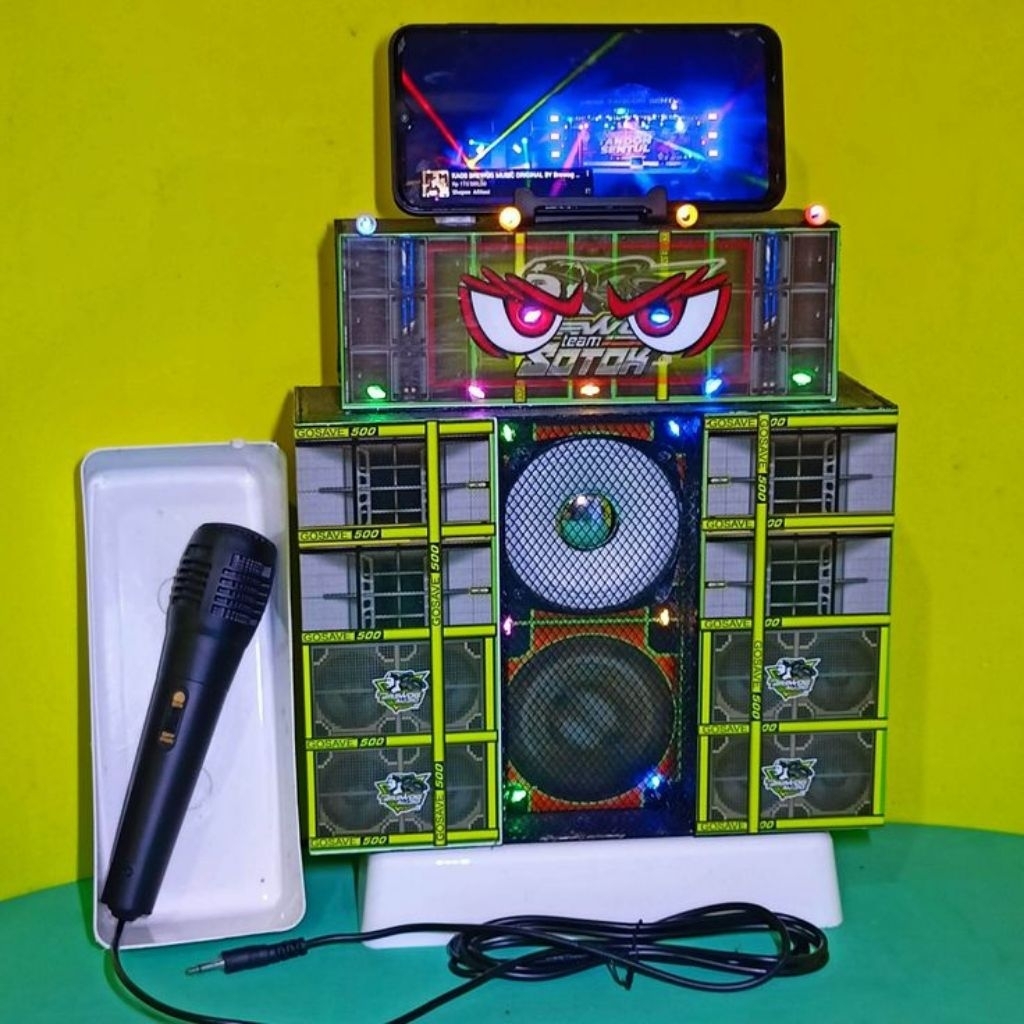 miniatur sound sistem horeg