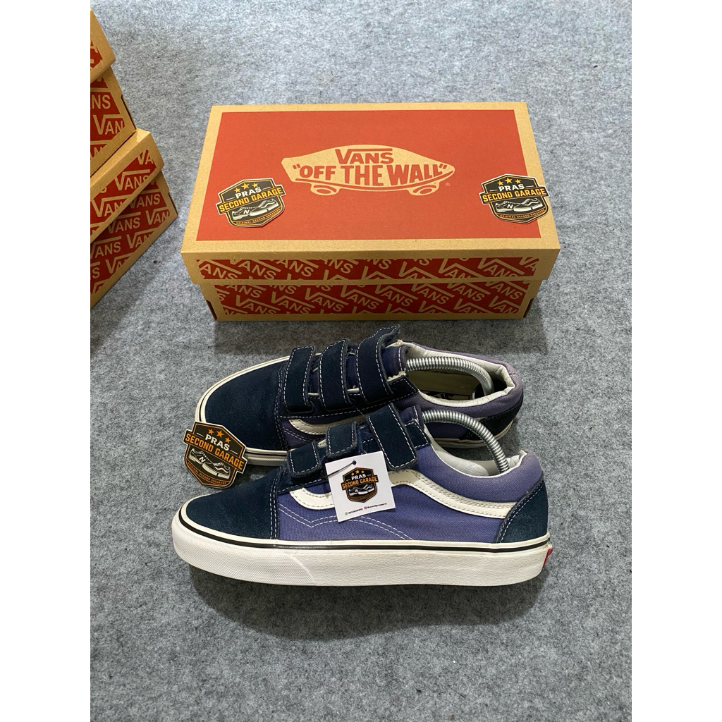 Vans velcro navy second original size 40.5/26cm