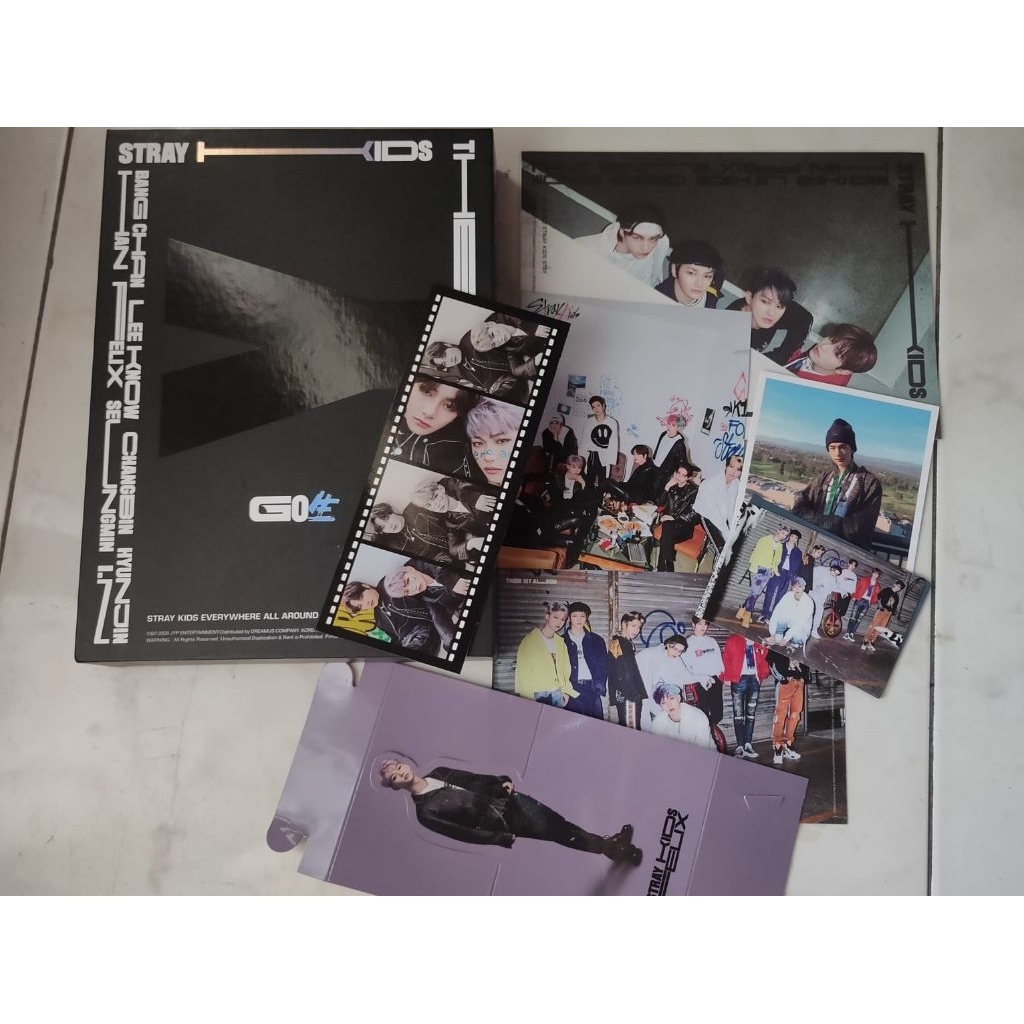[ Preloved ] Official Stray Kids Go Live limited ver unsealed Bangchan Lee Know Changbin Han Hyunjin