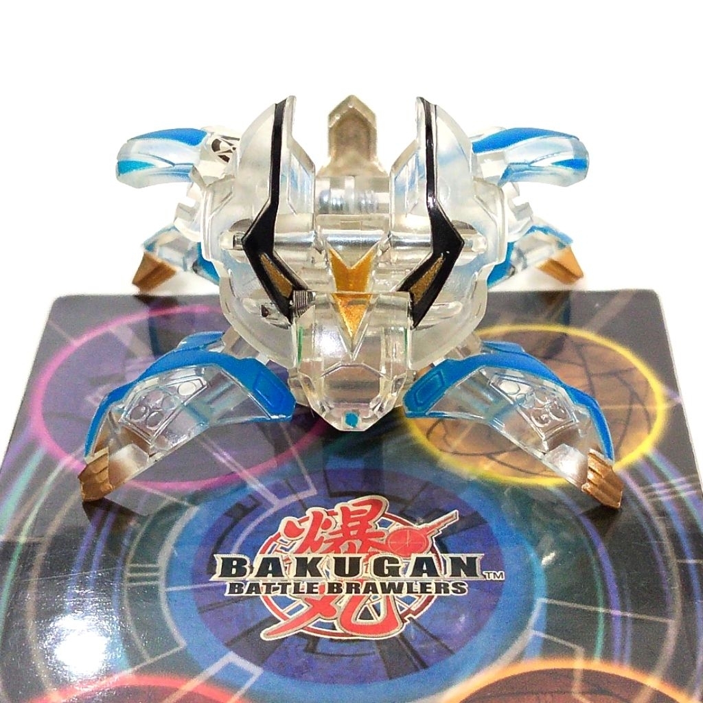 Figur Bakugan BakuTech Killan Leoness Translucent Rare – Figure Original Color Like New +Bonus