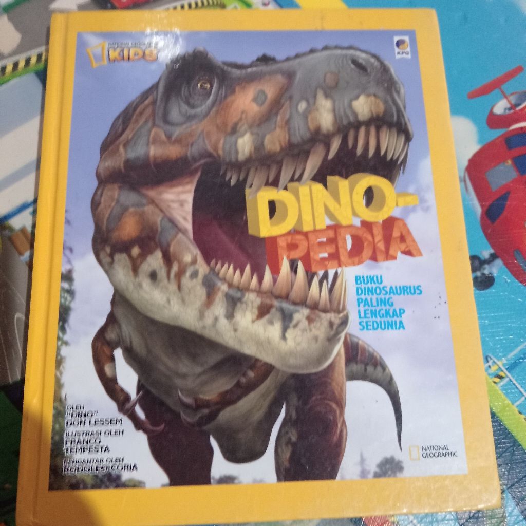 Preloved National geographic natgeo Dinopedia mulus