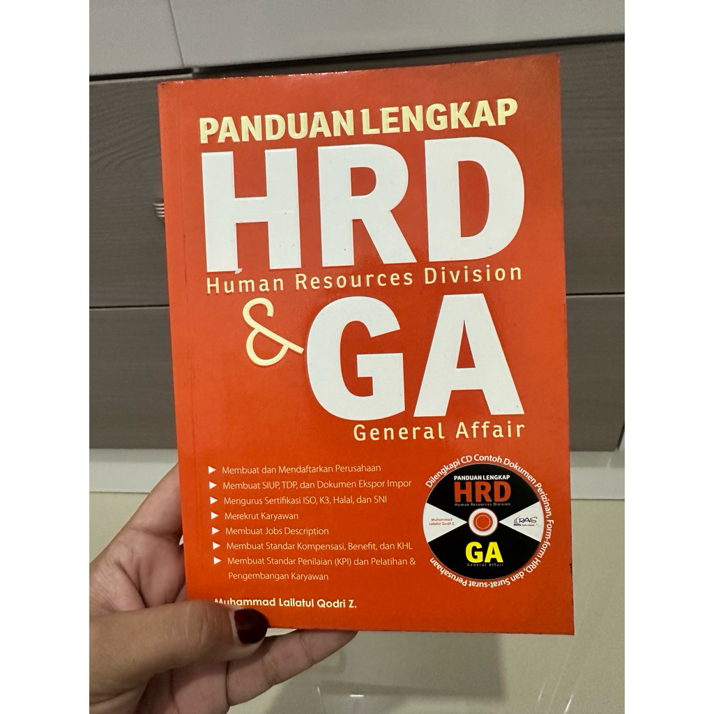 Preloved Buku HRD & GA