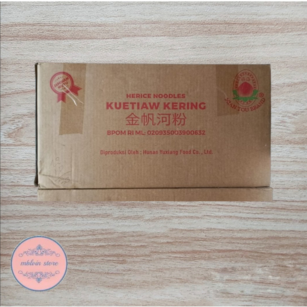 Herice Noodles  / Kuetiaw Kering / Kwetiau Kering / Kuetiaw Instan / Kwetiau Instan 1 Dus isi 48 pcs